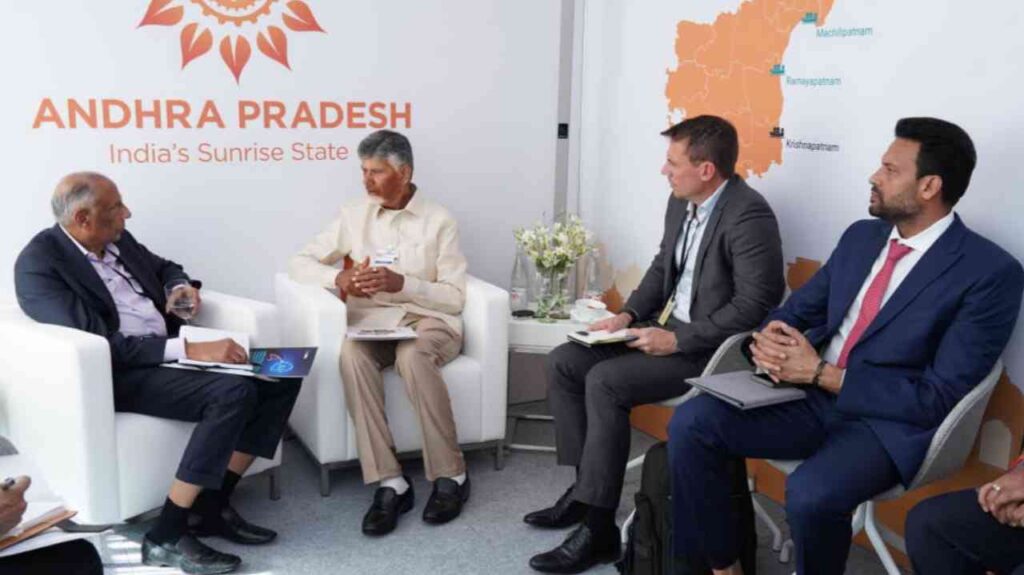 అమెరికాలోని న్యూస్ పేపర్ లో చంద్రబాబు