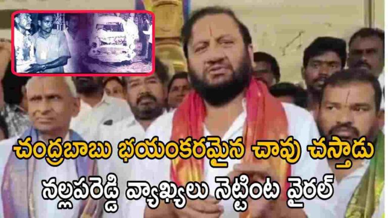 చంద్రబాబు భయంకరమైన చావు చస్తాడు