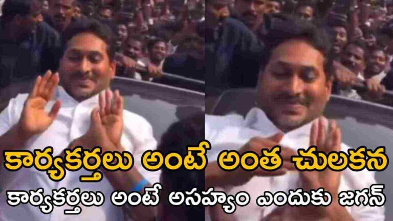 కార్యకర్తలు అంటే అంత చులకన