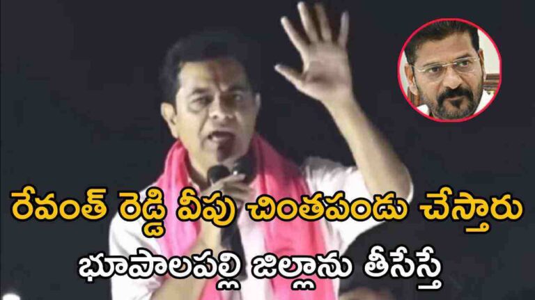 రేవంత్ రెడ్డి వీపు చింతపండు చేస్తారు