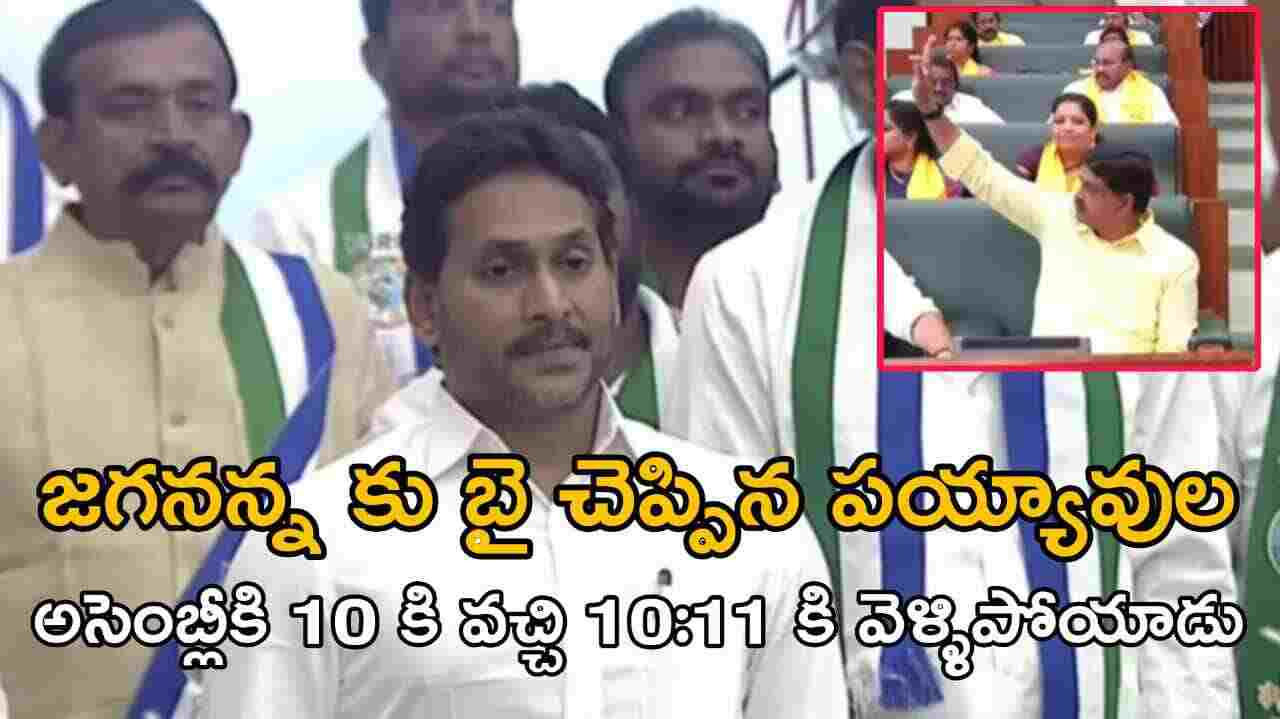 జగనన్నకు బై చెప్పిన పయ్యావుల