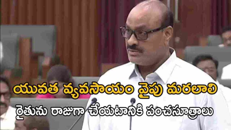 యువత వ్యవసాయం వైపు మరలాలి